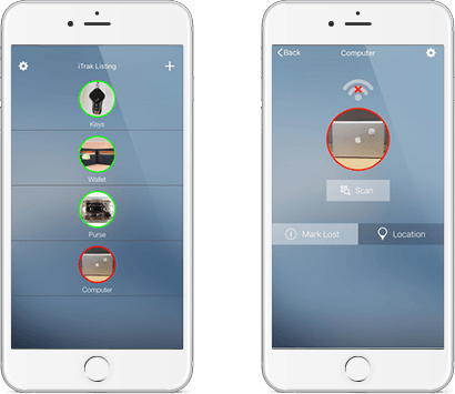 iTrak android iOS App