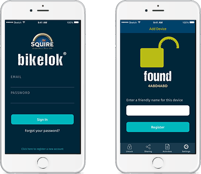 Bike Lok Android iOS App