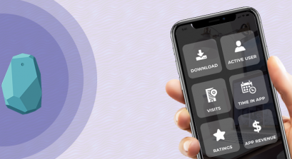 mobile app engagement with beacons